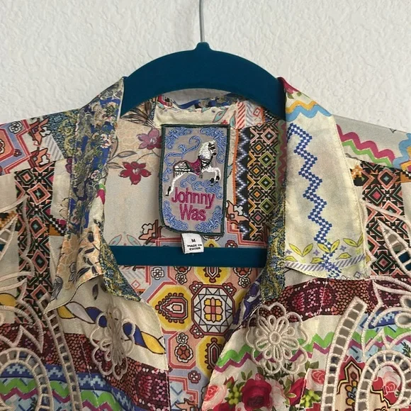 JOHNNY WAS Stano Monroe tunic M - Picture 16 of 16